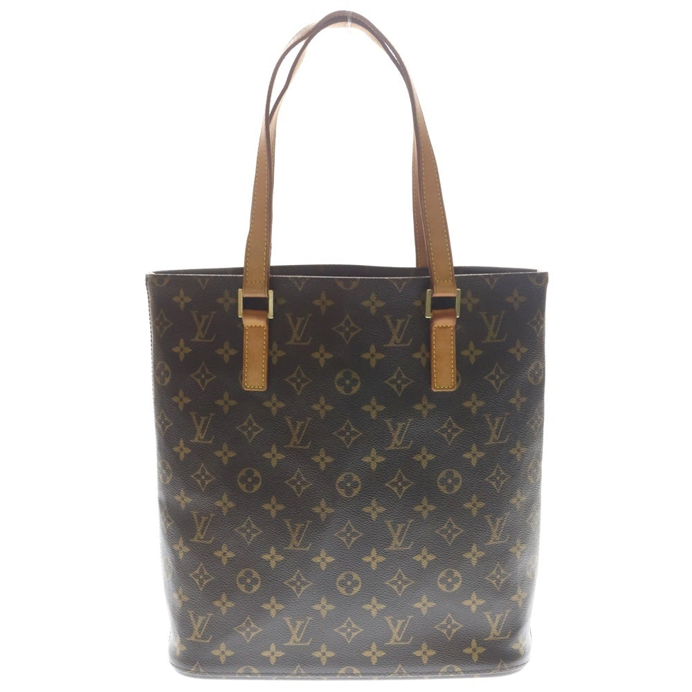 LOUIS VUITTON(ルイヴィトン) ルイヴィトン モノグラム ヴァヴァンGM トートバッグ ハンドバッグ ブラウン レザー×PVC M51170 ゴールド金具 レディース
