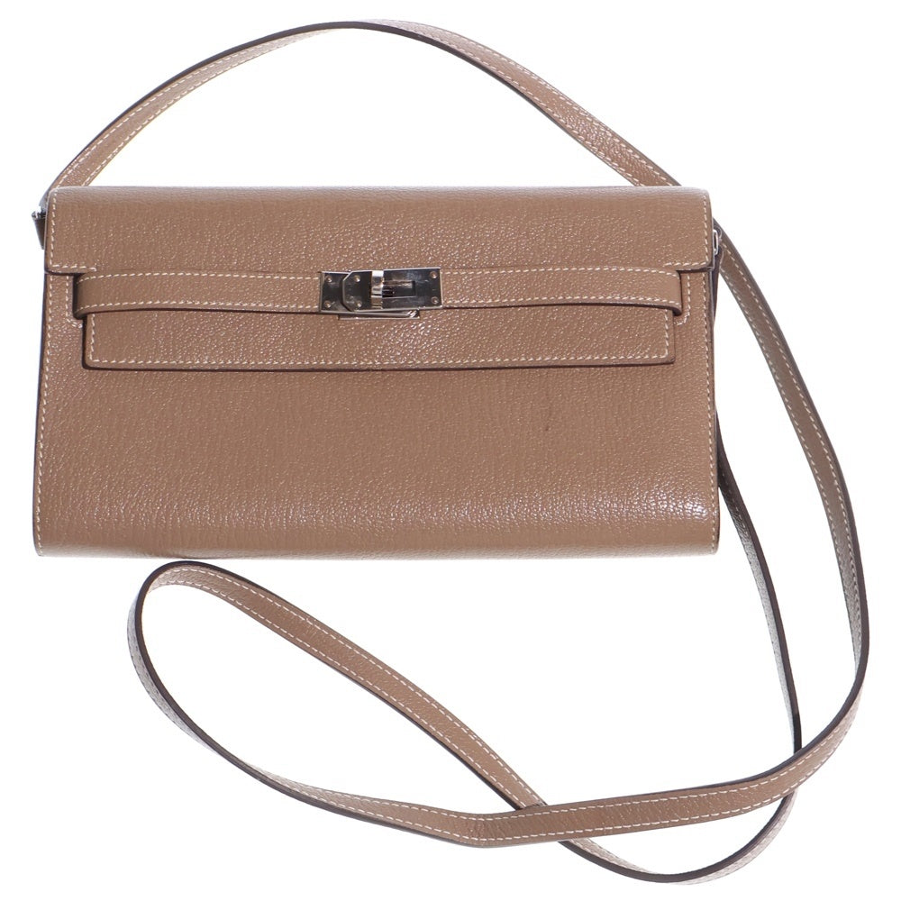 HERMES(エルメス) ケリー トゥーゴー エプソン レザー エトゥープ