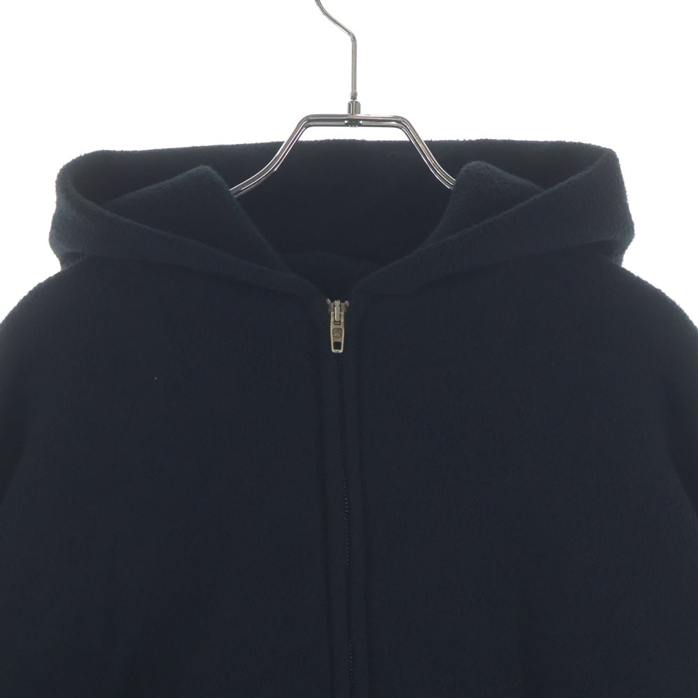 BALENCIAGA(バレンシアガ) pigalle hoodie バック グラフィックプリント フリース ジップアップ パーカー フーディー ブラック 768694