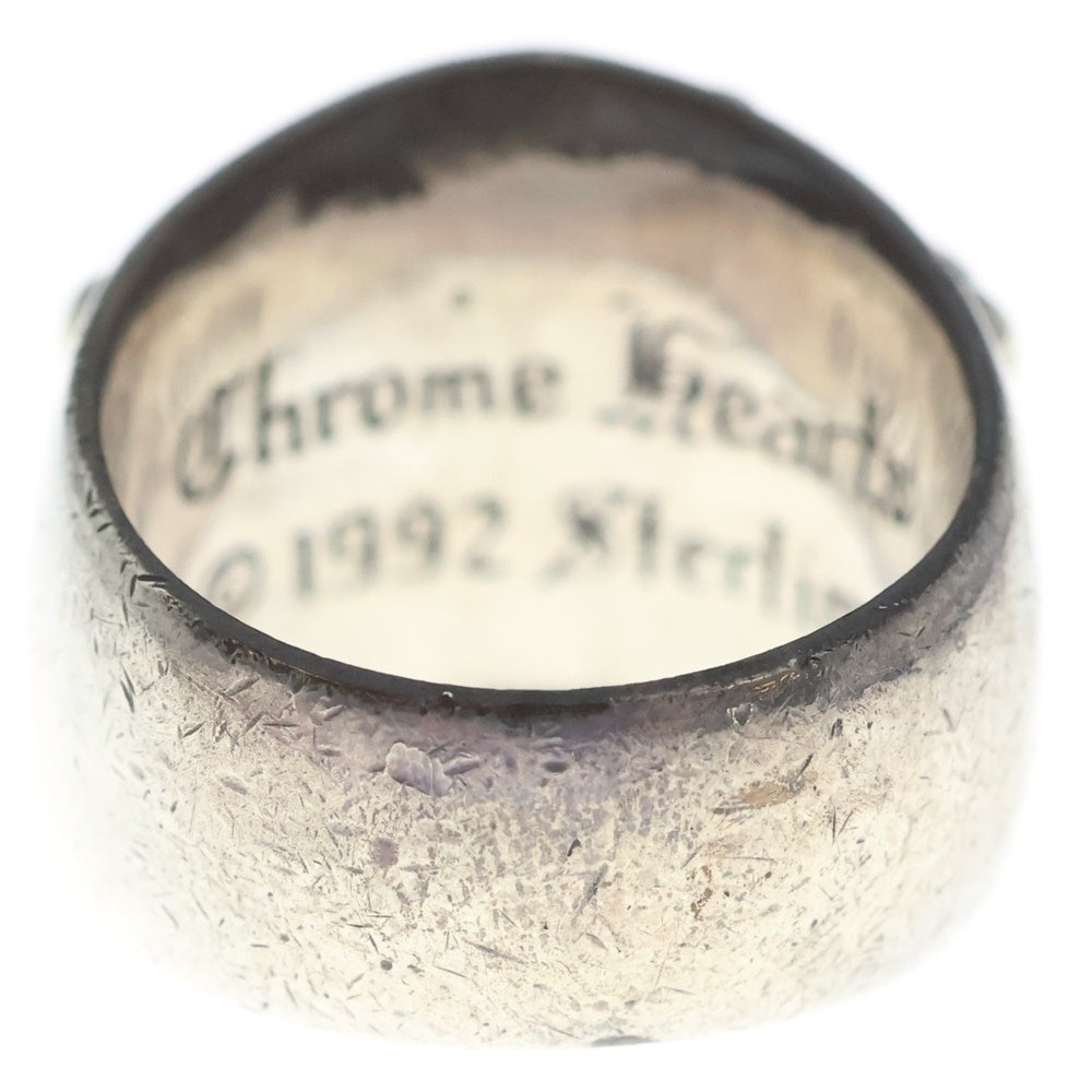 CHROME HEARTS(クロムハーツ) KEEPER RING キーパーリング Ag925 シルバー #21 指輪