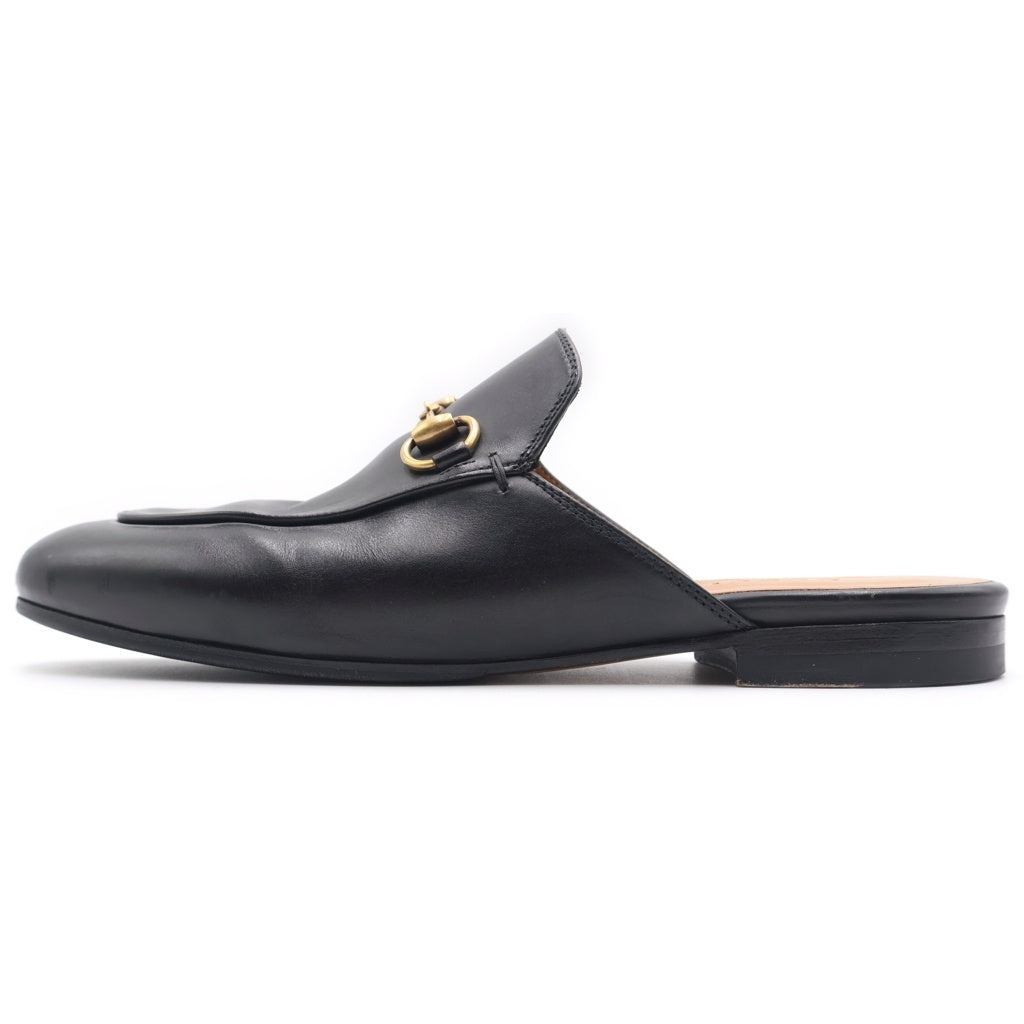 GUCCI(グッチ) ホーズビット ミュール ブラック レザー #36 423513 レディース
