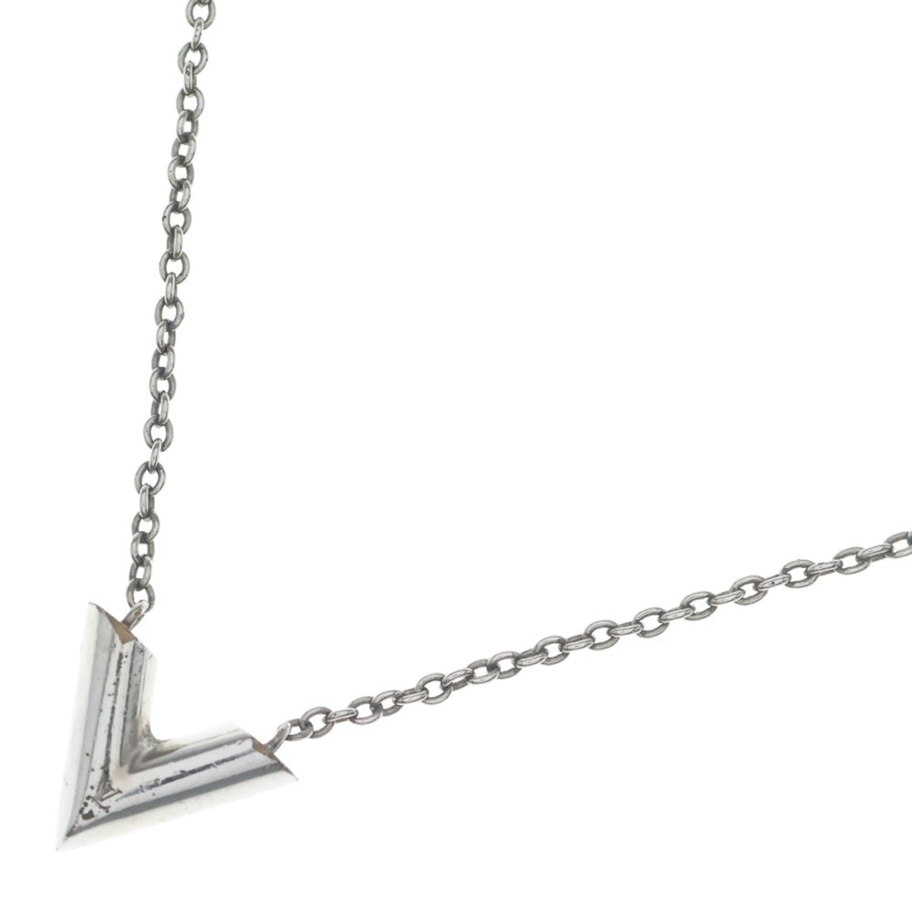 LOUIS VUITTON(ルイヴィトン) エッセンシャルV ネックレス ペンダント シルバー M63197 レディース