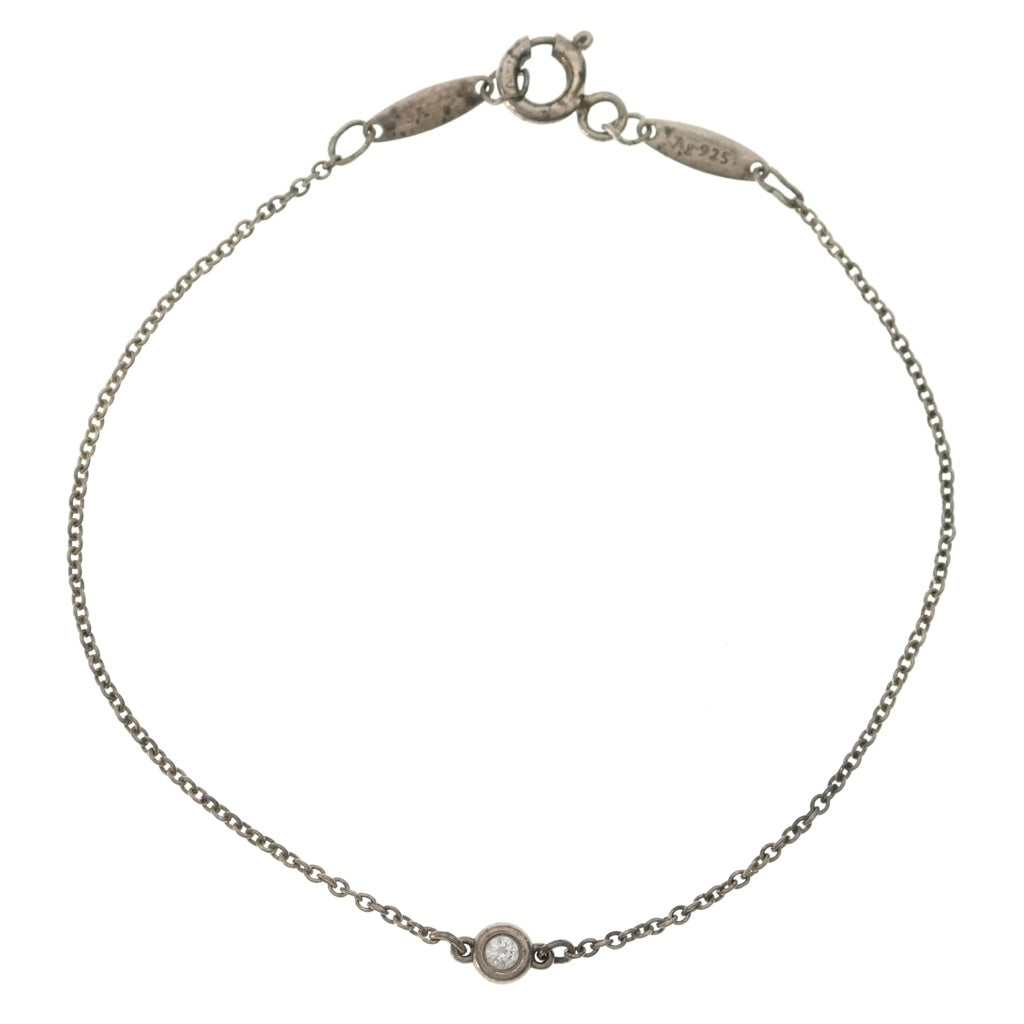 TIFFANY & Co.(ティファニー) バイザヤード ブレスレット 1PD ダイヤ Ag925 SV シルバー レディース