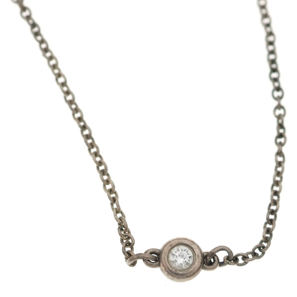 TIFFANY & Co.(ティファニー) バイザヤード ブレスレット 1PD ダイヤ Ag925 SV シルバー レディース