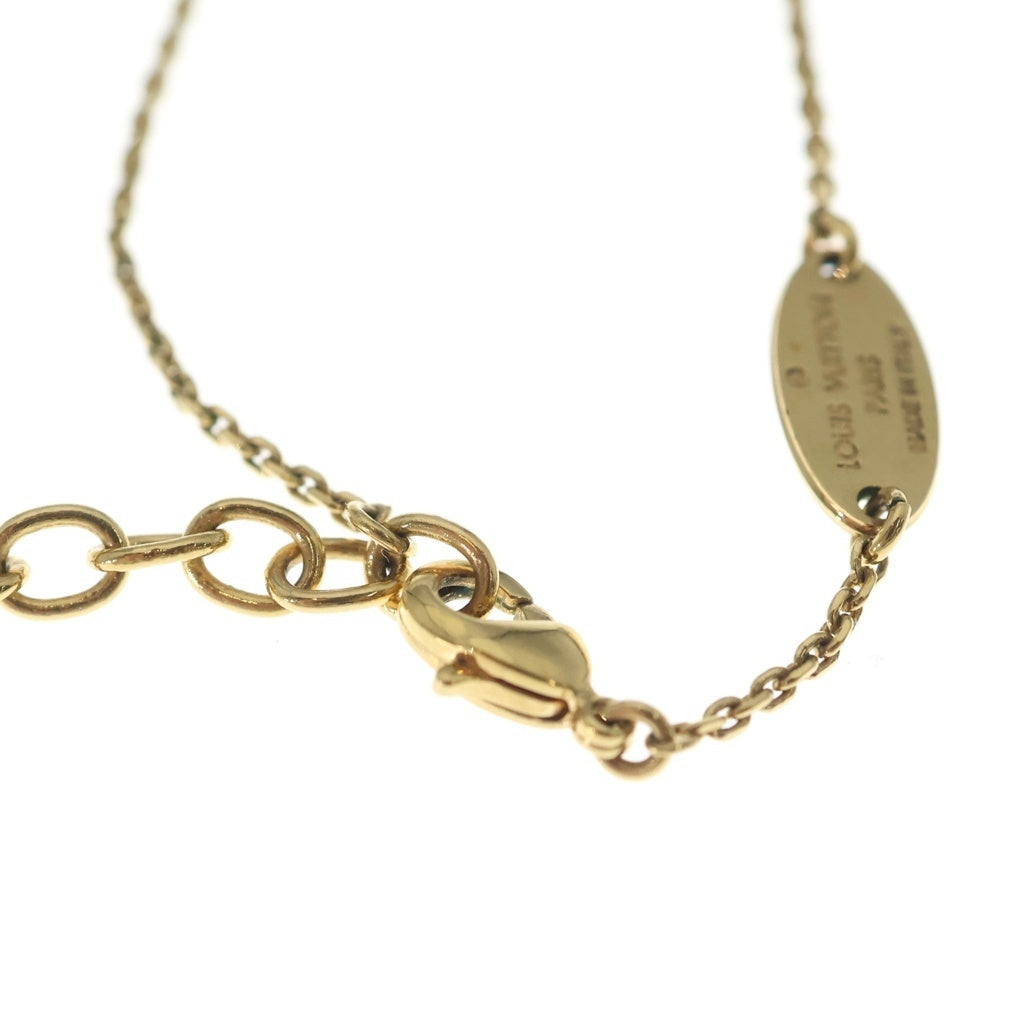 LOUIS VUITTON(ルイヴィトン) イニシャル アルファベット シー ネックレス ペンダント チェーン ゴールド GP M61058 レディース