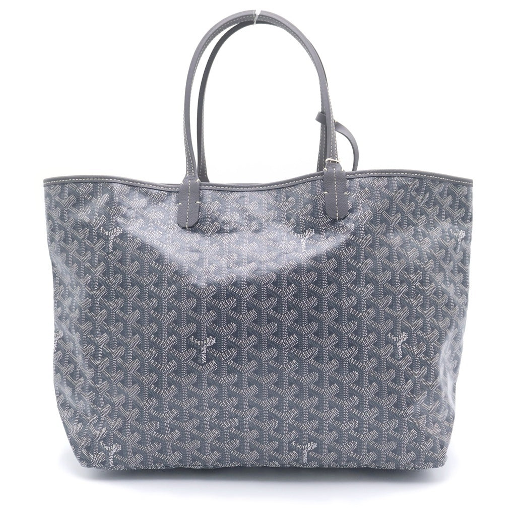 GOYARD(ゴヤール) サンルイPM グレー トートバッグ ハンドバッグ グレー PVC×レザー レディース