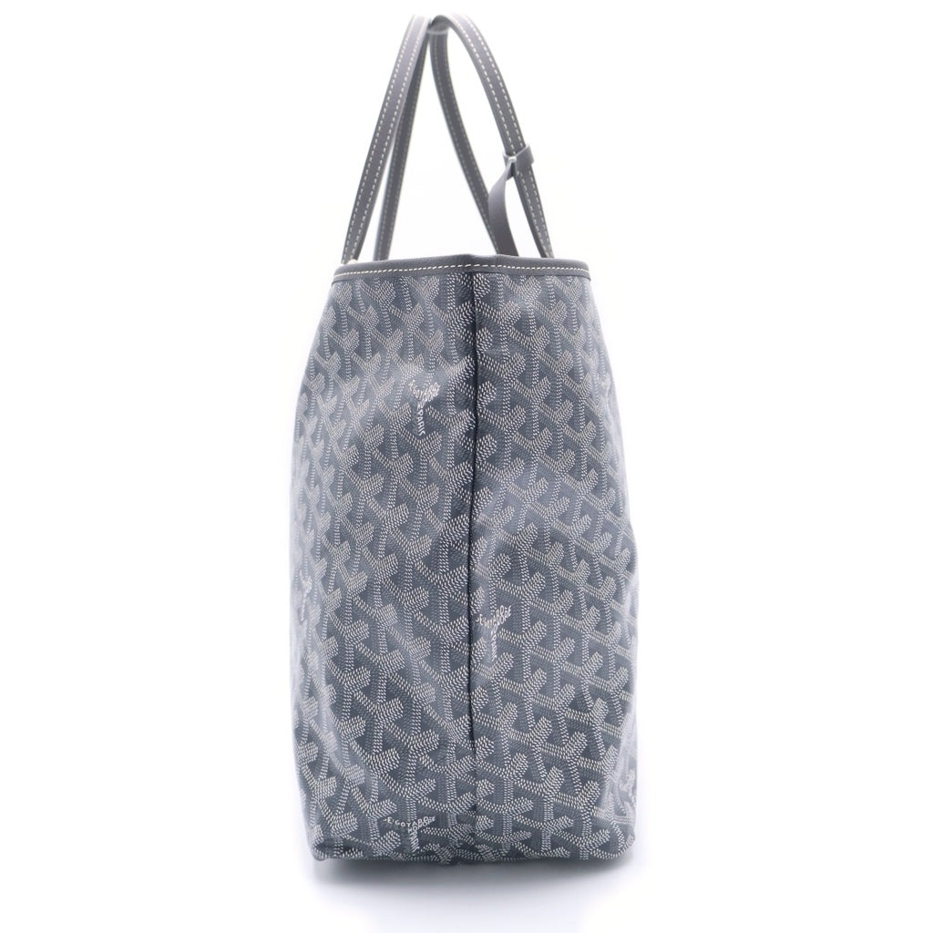 GOYARD(ゴヤール) サンルイPM グレー トートバッグ ハンドバッグ グレー PVC×レザー レディース