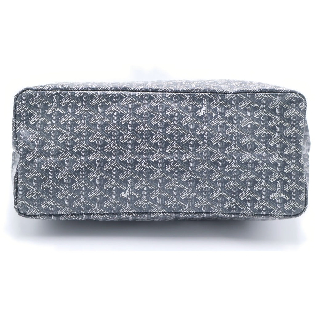 GOYARD(ゴヤール) サンルイPM グレー トートバッグ ハンドバッグ グレー PVC×レザー レディース