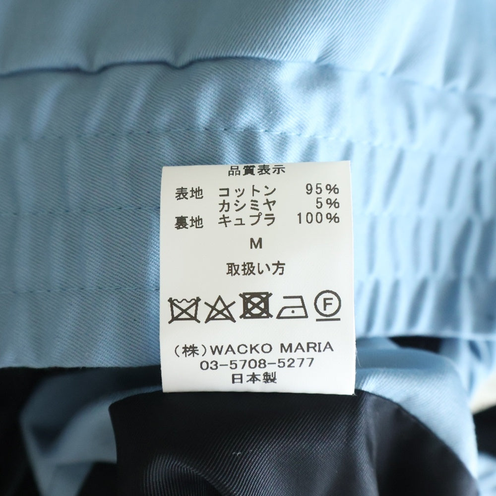 WACKO MARIA(ワコマリア) 26SS WESTERN JACKET (TYPE-2) レオパード柄 パイピング ジップアップ ウエスタンジャケット ブルー 26SS-WMO-BL09