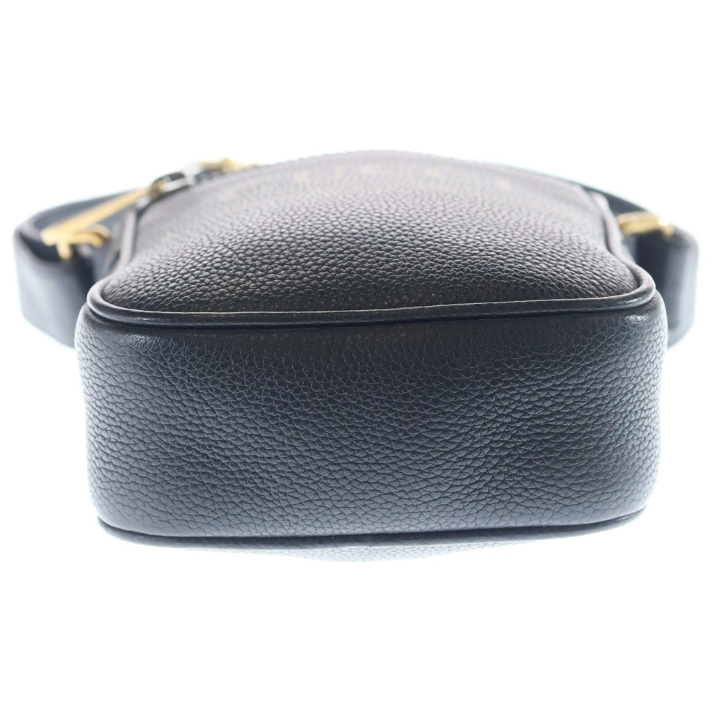 GUCCI(グッチ) シェリーライン ショルダーバッグ ミニバッグ ブラック レザー 574803 ゴールド金具
