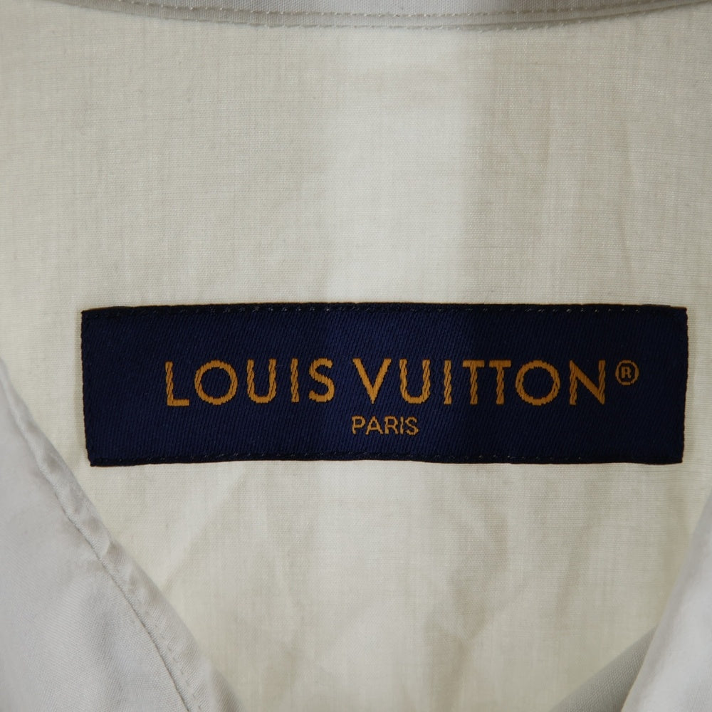 LOUIS VUITTON(ルイヴィトン) LV バード ロゴプリント 半袖シャツ アイボリー RM232 AVE HPS72W