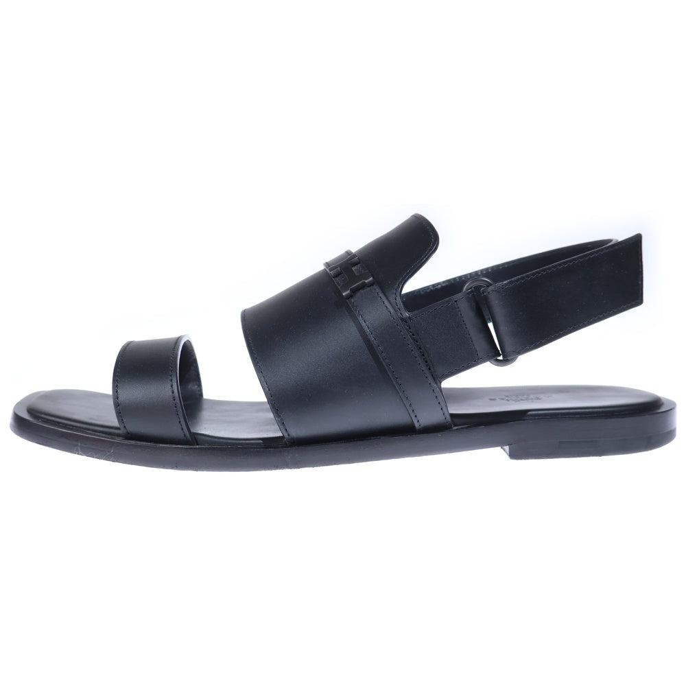 【極美品】 HERMES エルメス ジャコモ 23SS サンダル 42 HERMES(エルメス) ジャコモ Hロゴ レザー ストラップ サンダル