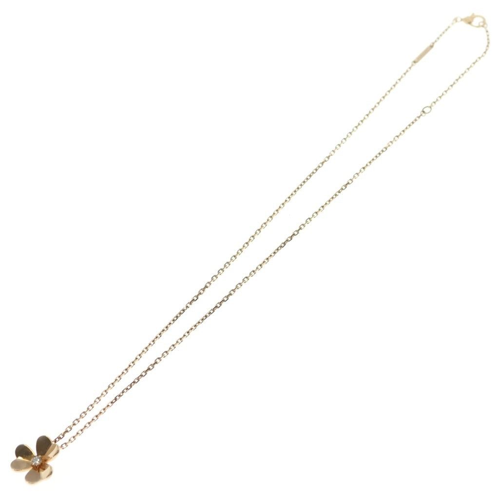 Van Cleef & Arpels(ヴァンクリーフアンドアーペル) フリヴォル 1PD ダイヤ ネックレス K18PG ピンクゴールド VCARPFBM00 レディース