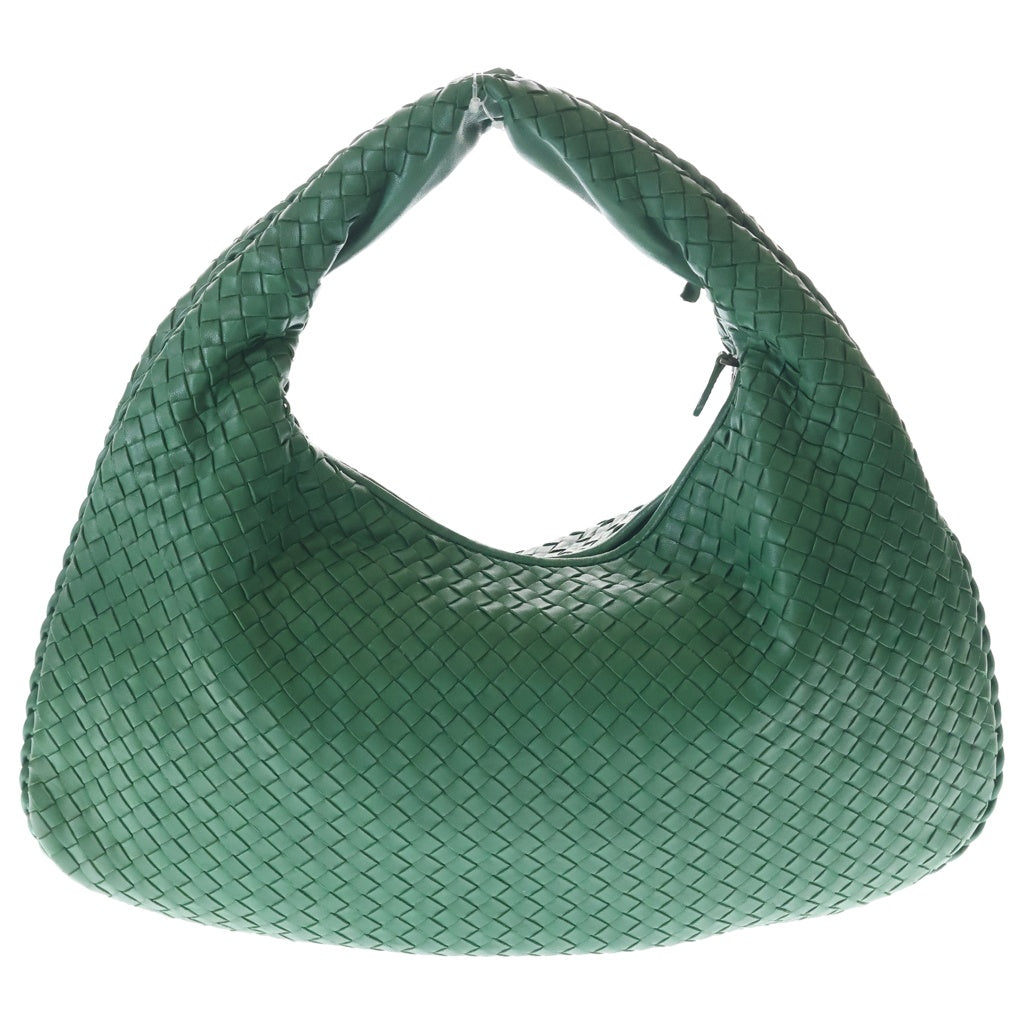 BOTTEGA VENETA(ボッテガヴェネタ) ホーボー イントレチャート レザー ワンショルダーバッグ グリーン レディース