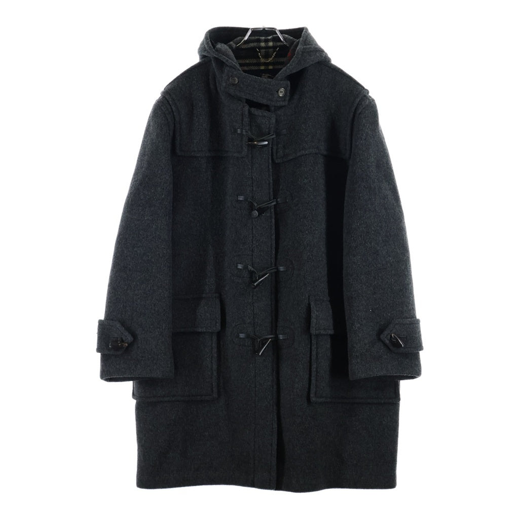 BURBERRY(バーバリー) ノバチェック ダッフルコート グレー