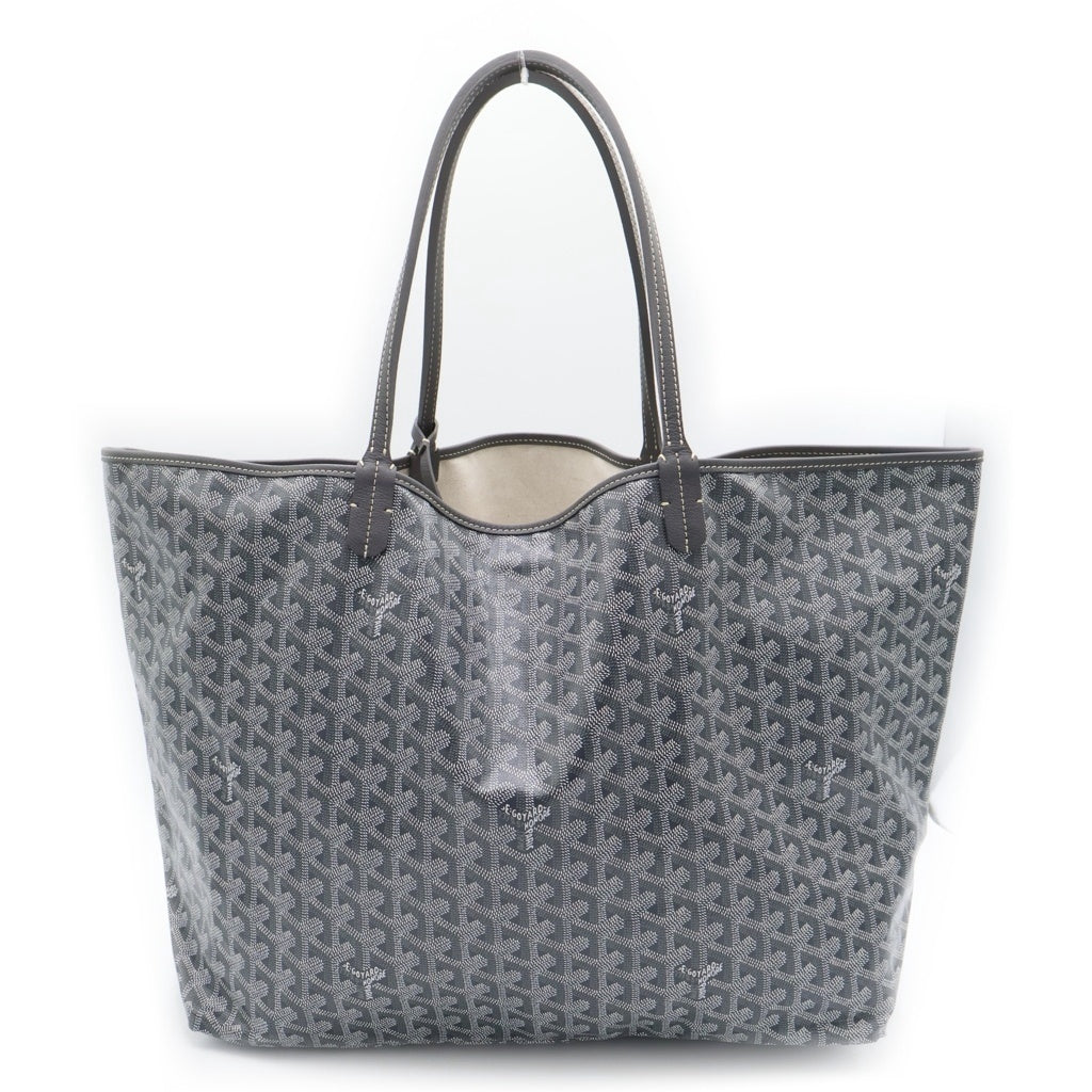 GOYARD(ゴヤール) サンルイGM トートバッグ ハンドバッグ グレー PVC×レザー レディース