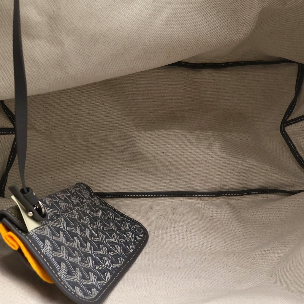GOYARD(ゴヤール) サンルイGM トートバッグ ハンドバッグ グレー PVC×レザー レディース