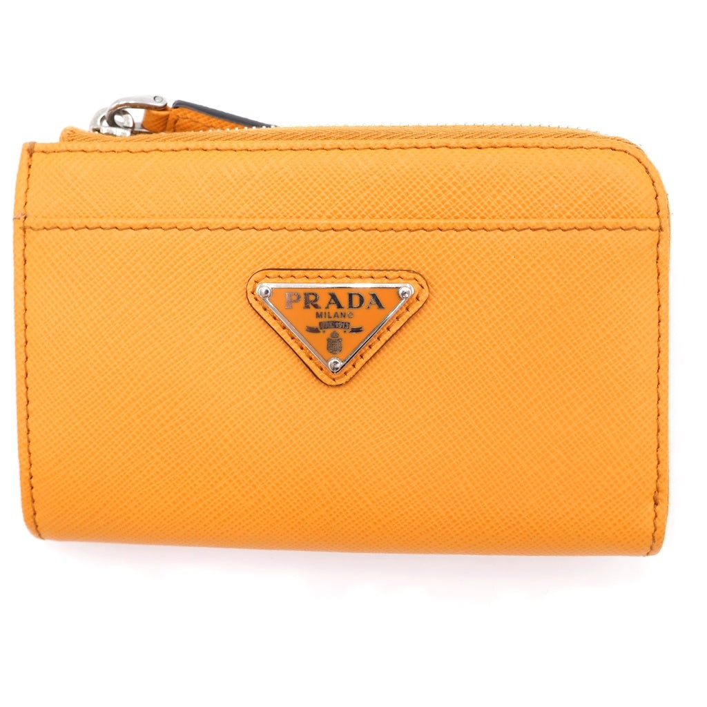 PRADA(プラダ) 2PP122 サフィアーノ キーケース アンバー レザー レディース