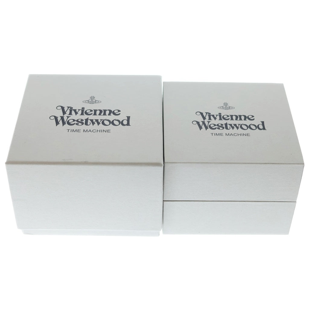 Vivienne Westwood(ヴィヴィアンウエストウッド) スモールオーブ ネックレス クォーツウォッチ 時計 シルバー文字盤 ピンクゴールド レディース