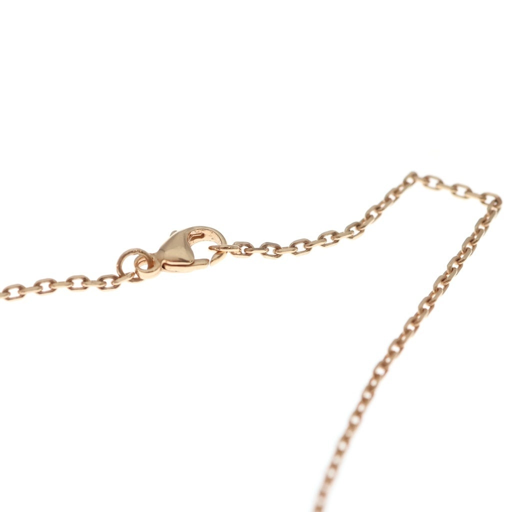 HERMES(エルメス) ポップH ネックレス ペンダント チェーン ベージュ×ピンクゴールド GP レディース