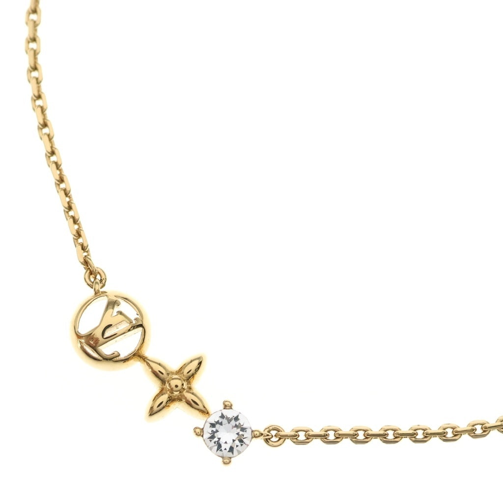 LOUIS VUITTON(ルイヴィトン) コリエ プティ ルイ ネックレス ペンダント チェーン ゴールド GP M00368 レディース