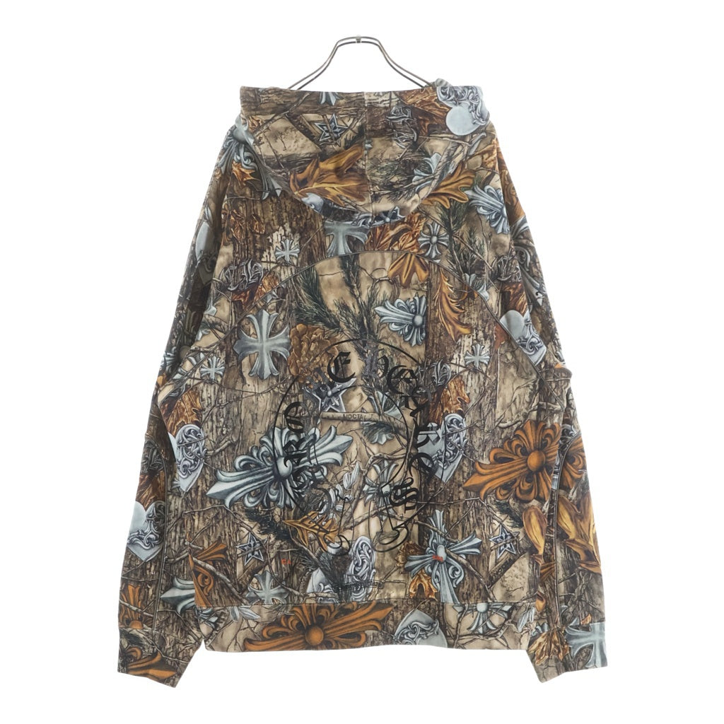 CHROME HEARTS(クロムハーツ) ×NIKE×NOCTA DRAKE HOODIE ナイキ ノクタ ドレイク カモフラ バックホースシュープリント プルオーバー スウェット パーカー フーディー ブラウン