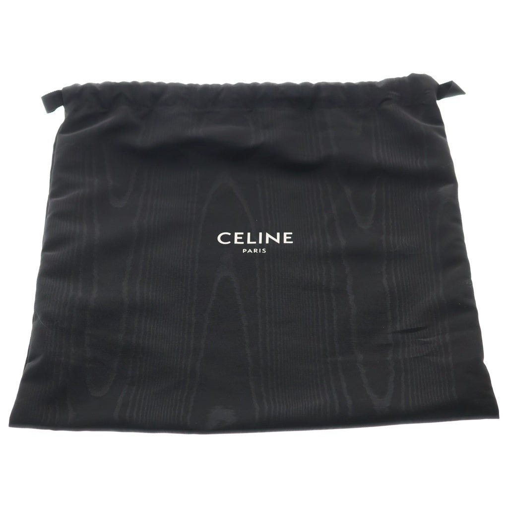 CELINE(セリーヌ) キュイル トリオンフ スモール ショルダーバッグ ブラウン バケット タン レザー ゴールド金具 レディース