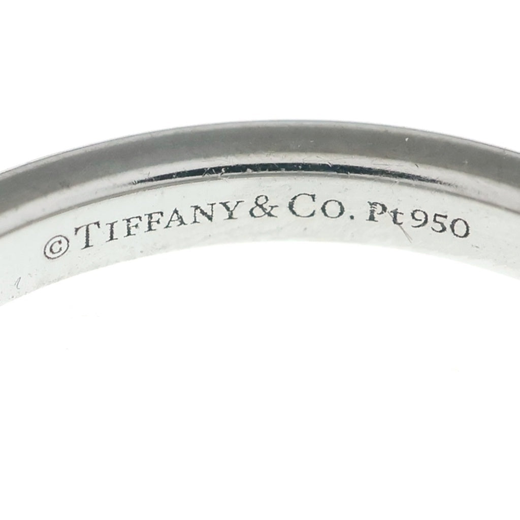 TIFFANY & Co.(ティファニー) ソレスト ハーフエタニティ ダイヤ リング 指輪 Pt950 プラチナ レディース