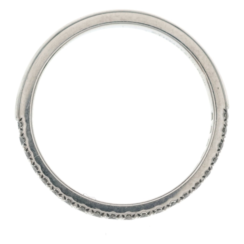 TIFFANY & Co.(ティファニー) ソレスト ハーフエタニティ ダイヤ リング 指輪 Pt950 プラチナ レディース