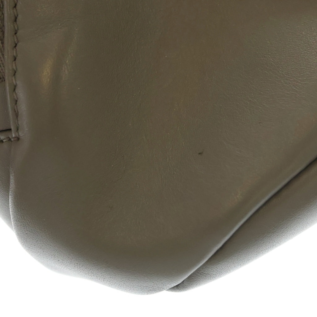 PRADA(プラダ) ヴィッテロダイノ ボディバッグ ショルダーバッグ グレー レザー 2VZ098 シルバー金具 レディース