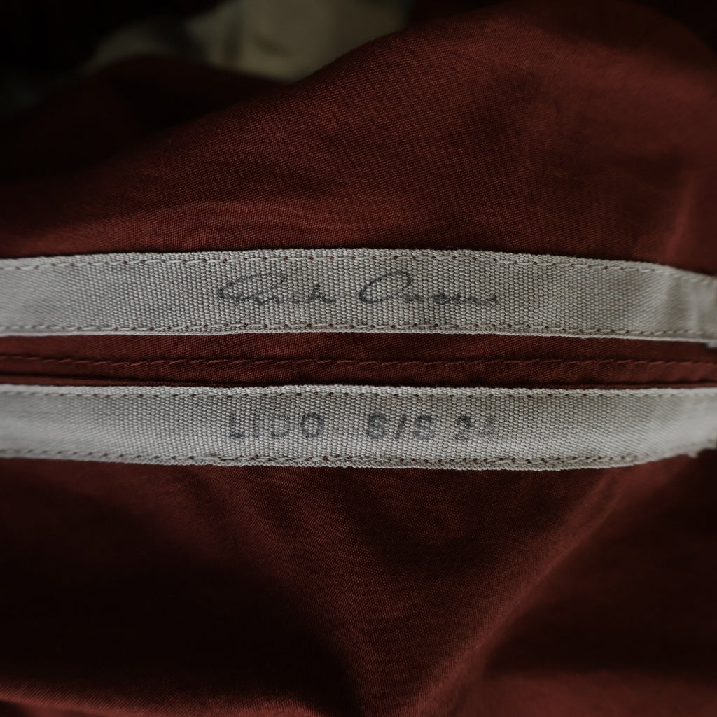 Rick Owens(リックオウエンス) ナイロンパンツ ボルドー 46