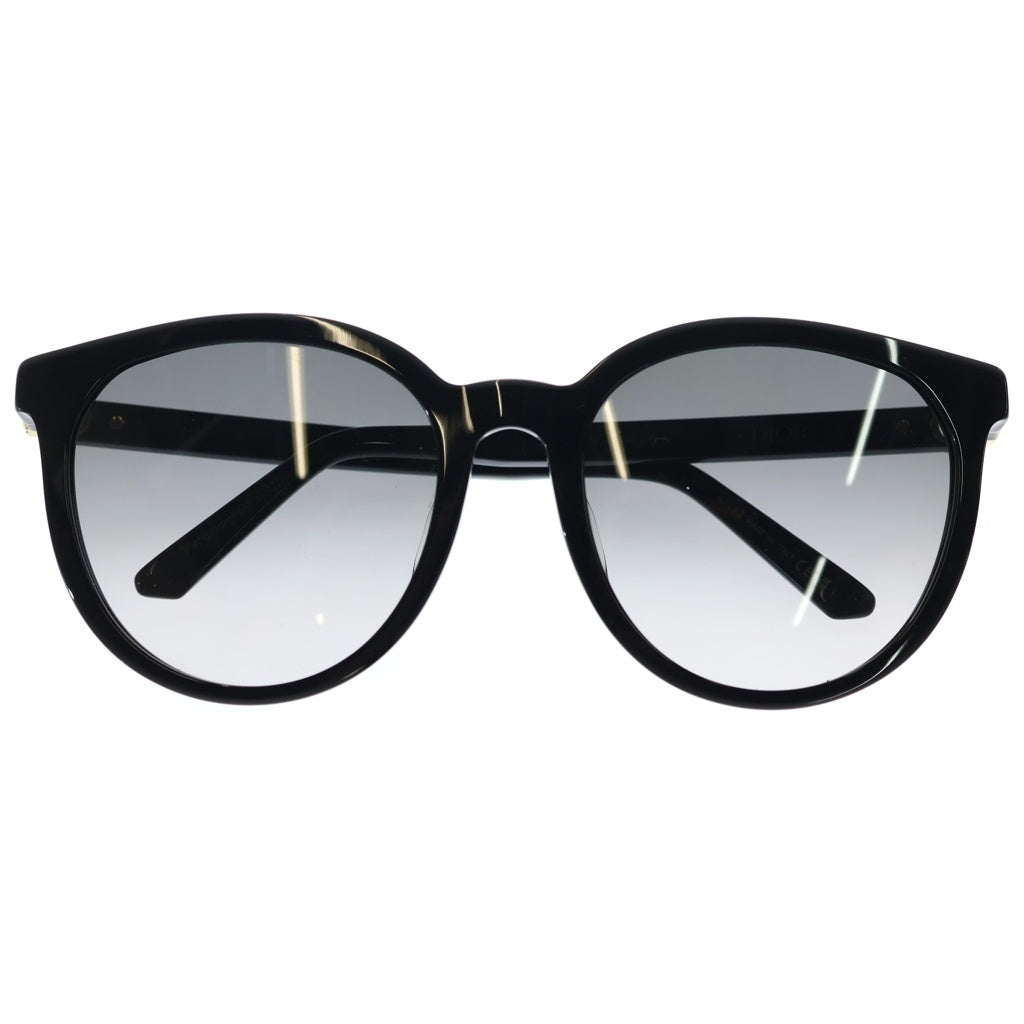 Christian Dior(クリスチャンディオール) CDロゴ バタフライサングラス ブラックフレーム グラデーションレンズ ブラック 57□20 140 30MNR2FR レディース