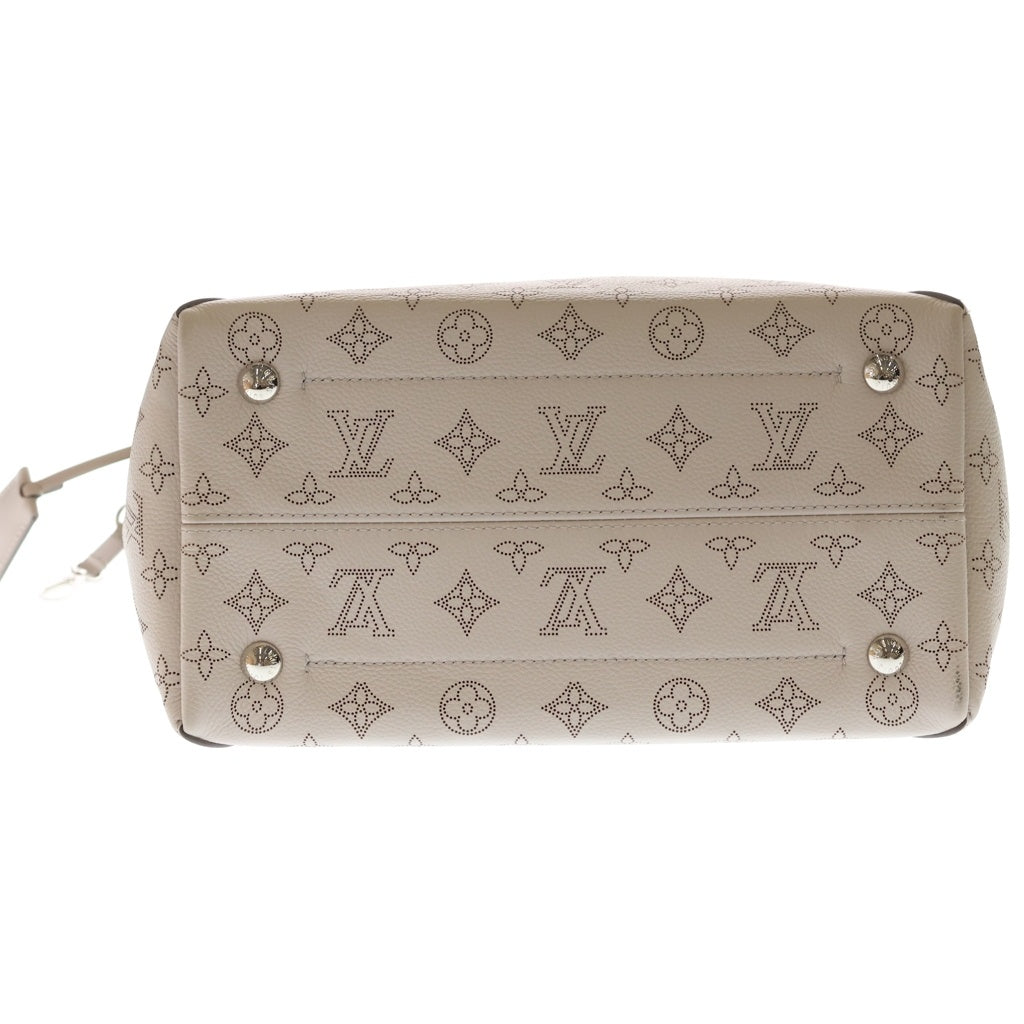 LOUIS VUITTON(ルイヴィトン) モノグラムマヒナ ネヴァーフルMM ハンドバッグ トートバッグ ローズピンク レザー M67535 シルバー金具 レディース