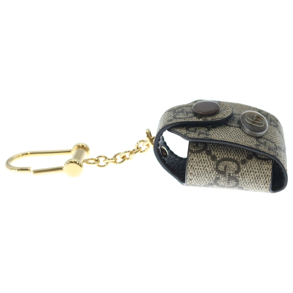 GUCCI(グッチ) オフィディアGG GGスプリーム PVC エアポッズケース 596720 ベージュ