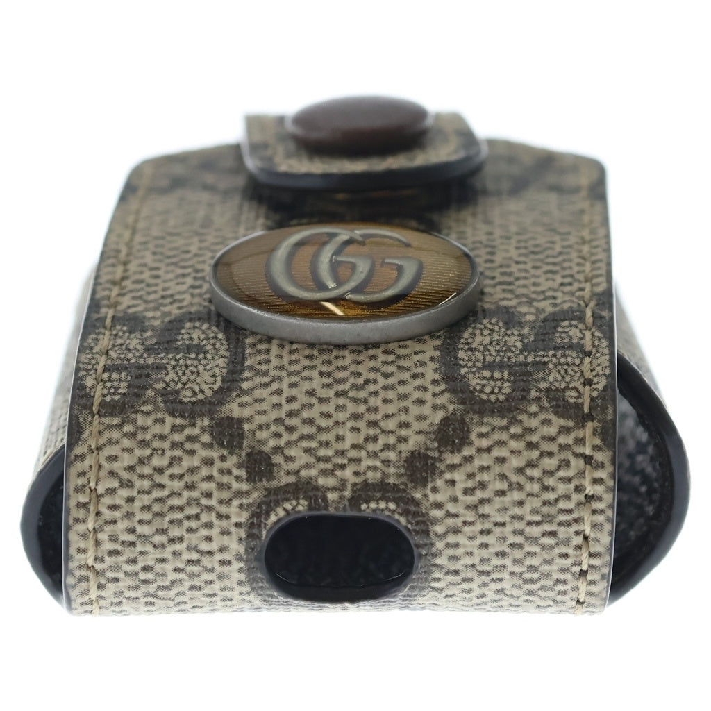 GUCCI(グッチ) オフィディアGG GGスプリーム PVC エアポッズケース 596720 ベージュ