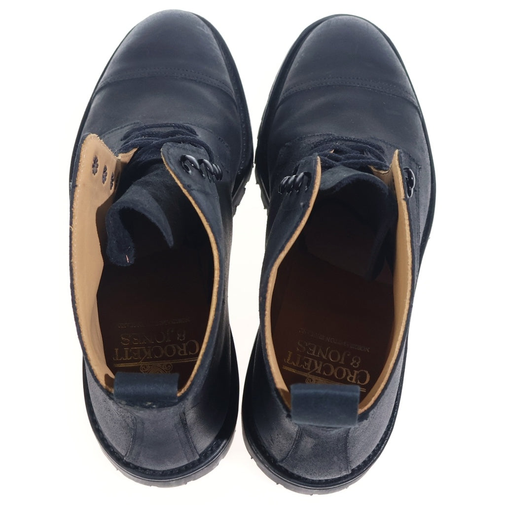 Crockett&Jones(クロケットアンドジョーンズ) コニストン2 カントリーブーツ ブラック レザー