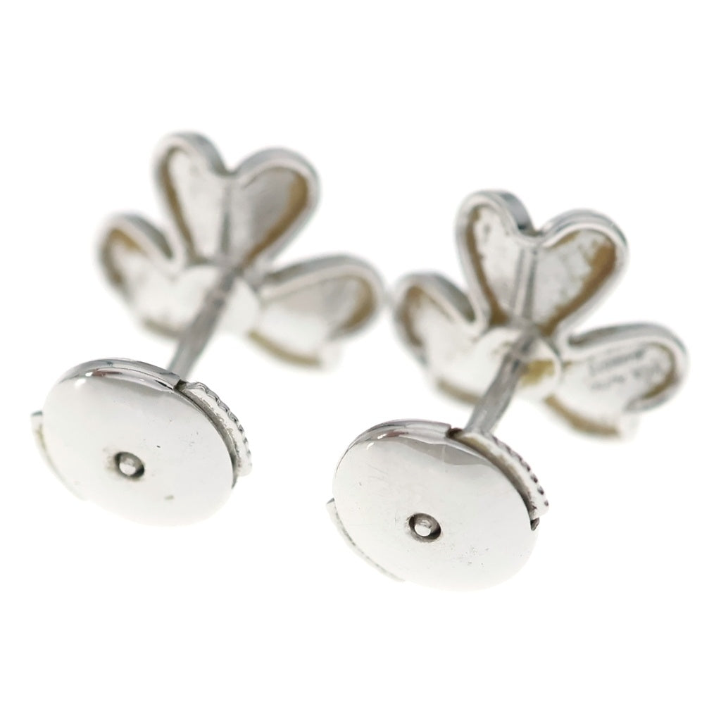 Van Cleef & Arpels(ヴァンクリーフアンドアーペル) フリヴォル ミニ 1Pダイヤ Au750 K18WG ピアス VCARP0J600 ホワイトゴールド レディース