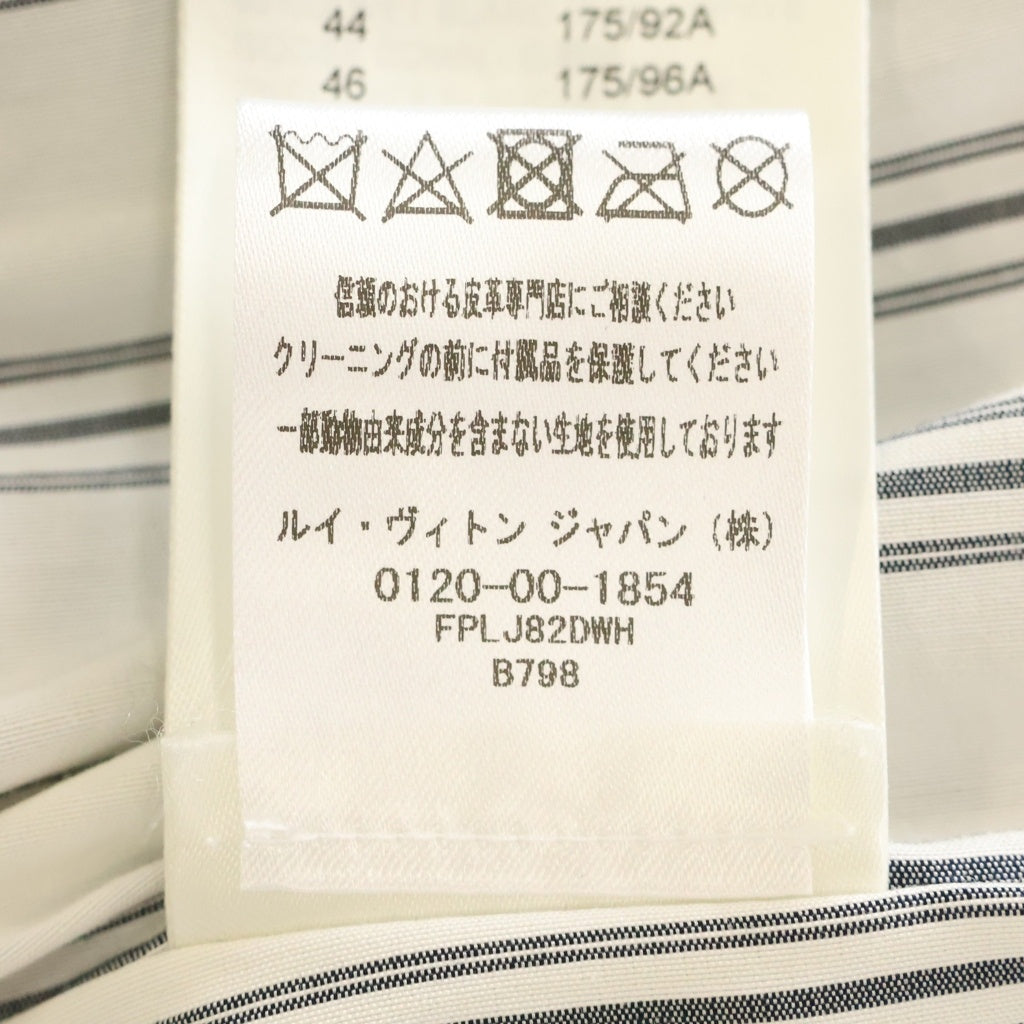 LOUIS VUITTON(ルイヴィトン) 23AW モノグラム エンボス ラムレザー ダウンジャケット ブラック レディース RW232WB DWH FPLJ82