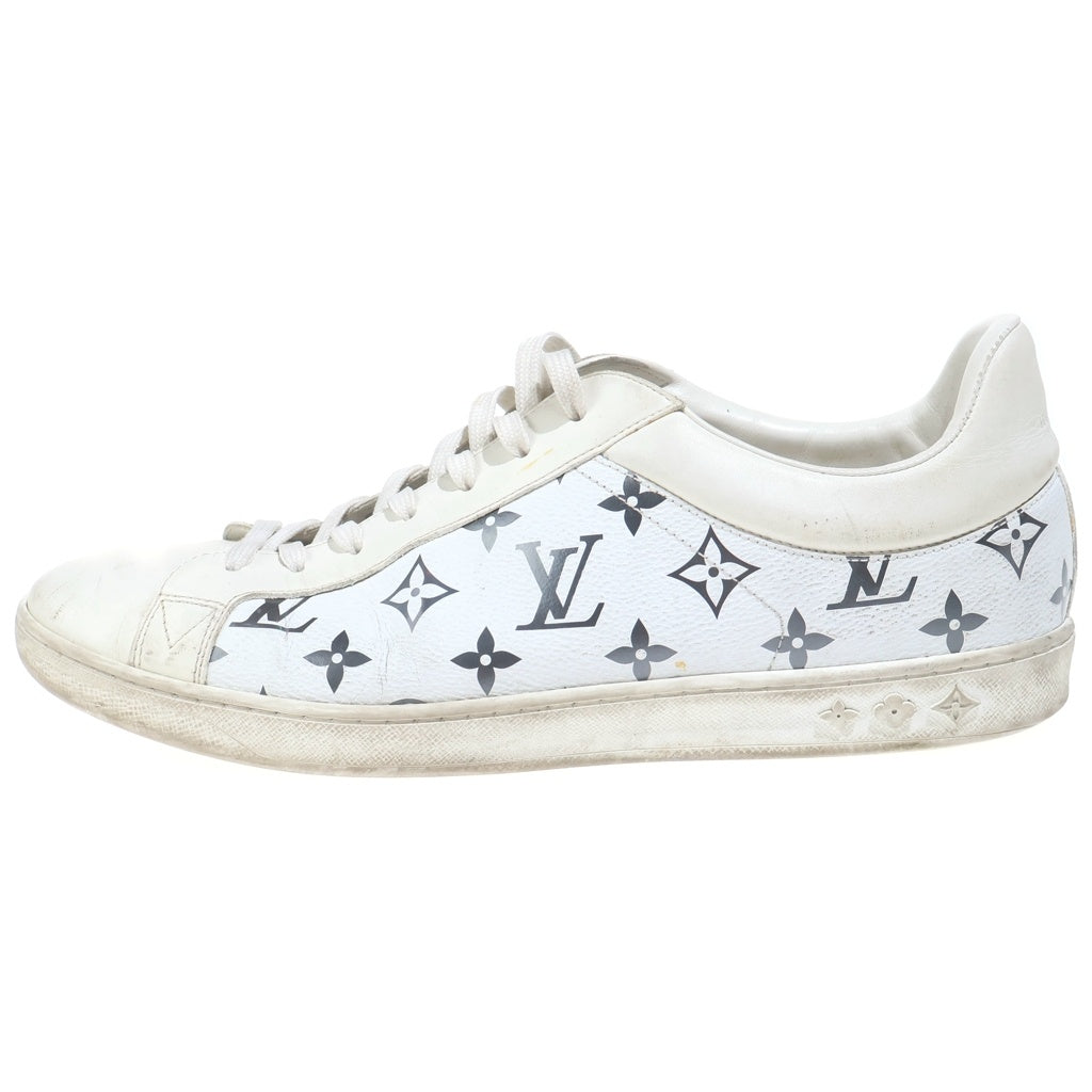 LOUIS VUITTON(ルイヴィトン) モノグラム PVC レザー レースアップ ローカットシューズ スニーカー ホワイト MS1210