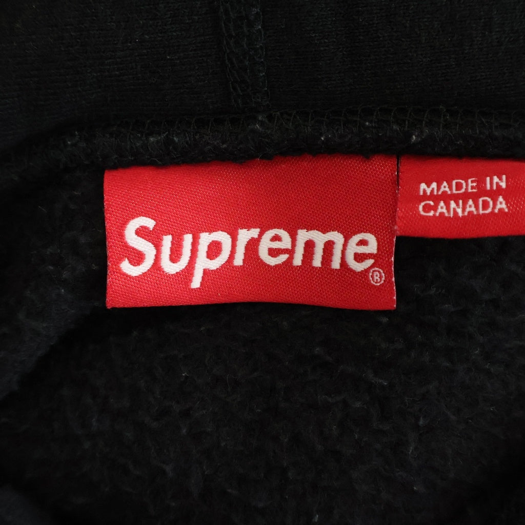 SUPREME(シュプリーム) ボックスロゴフーディー パーカー ブラック #M