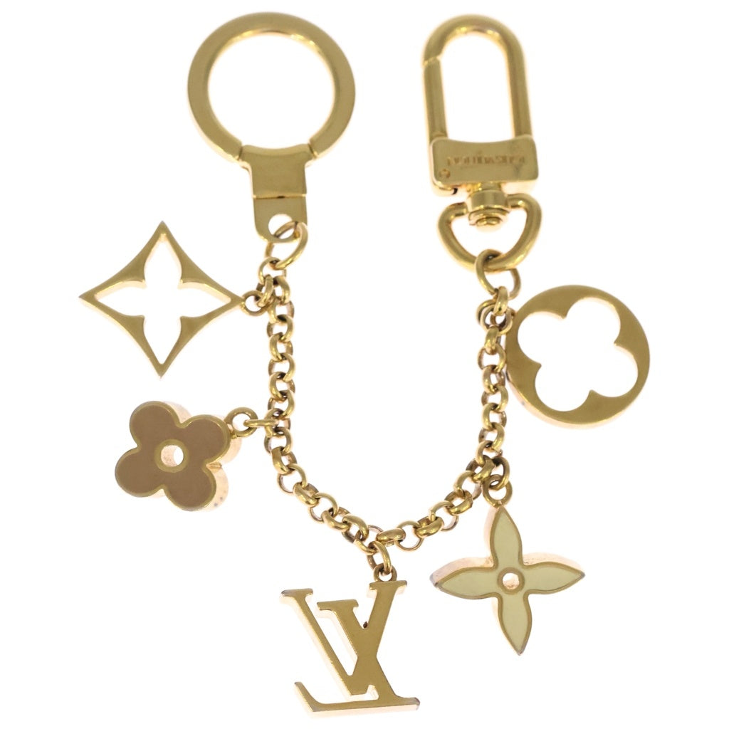LOUIS VUITTON(ルイヴィトン) フルール ドゥ モノグラム バッグチャーム ゴールド M65111 レディース