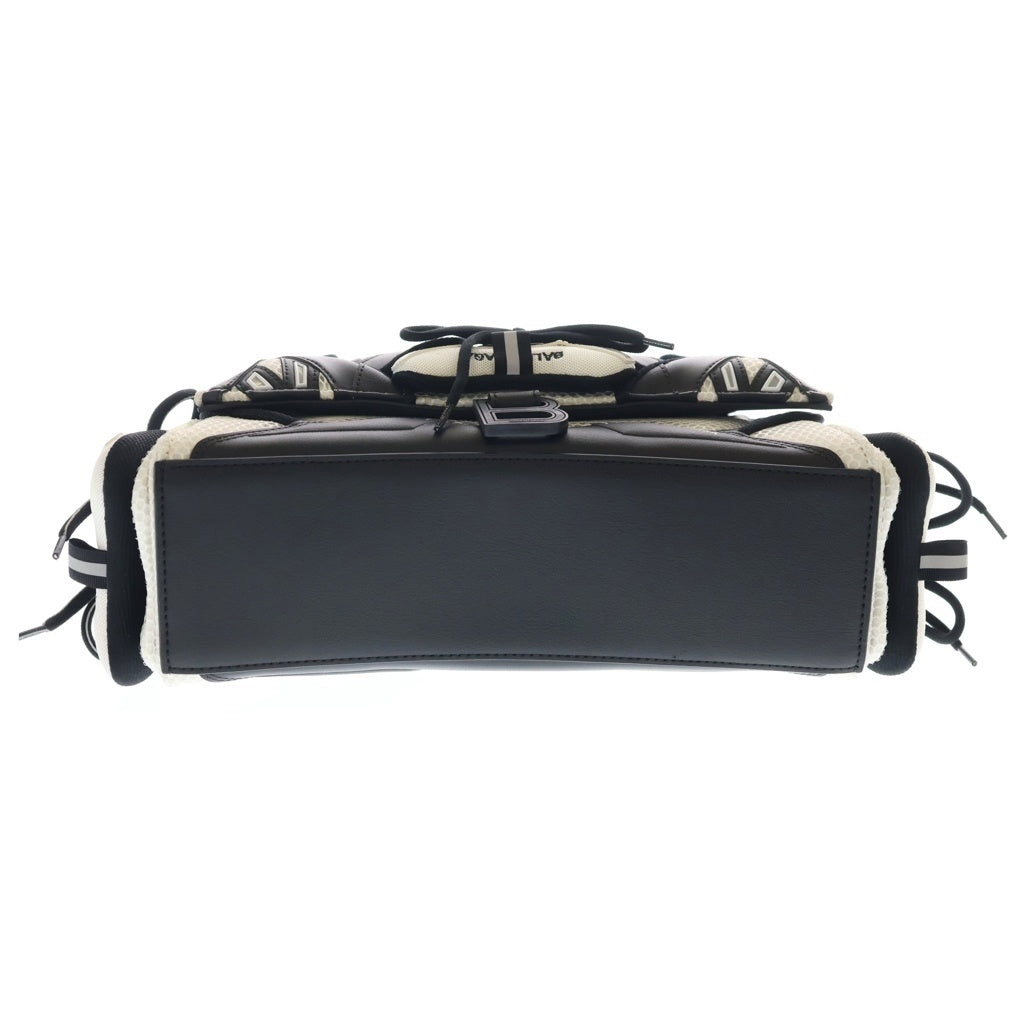 BALENCIAGA(バレンシアガ) スニーカーヘッド 2WAY ハンド ショルダーバッグ メッシュ レザー ブラック/ホワイト