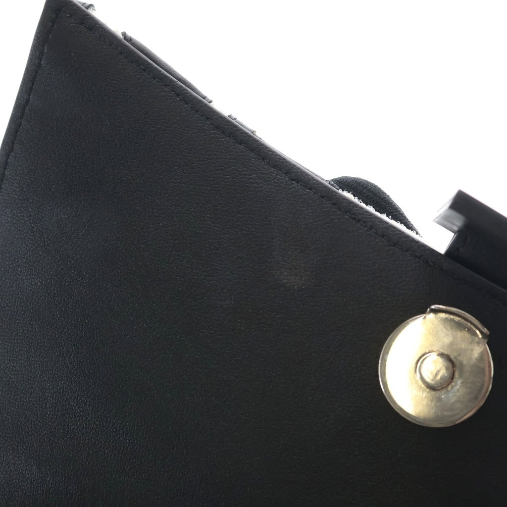 BALENCIAGA(バレンシアガ) スニーカーヘッド 2WAY ハンド ショルダーバッグ メッシュ レザー ブラック/ホワイト