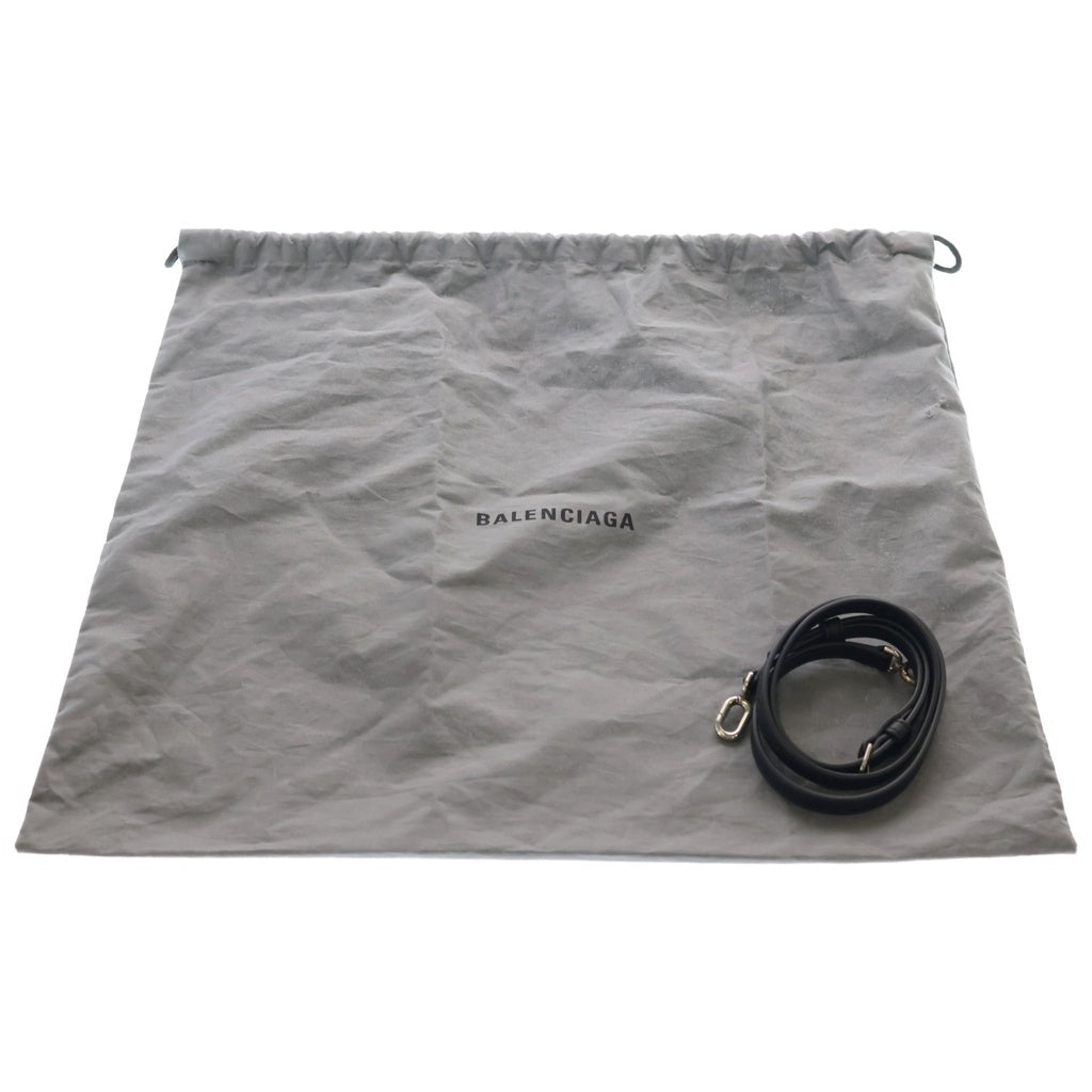 BALENCIAGA(バレンシアガ) スニーカーヘッド 2WAY ハンド ショルダーバッグ メッシュ レザー ブラック/ホワイト