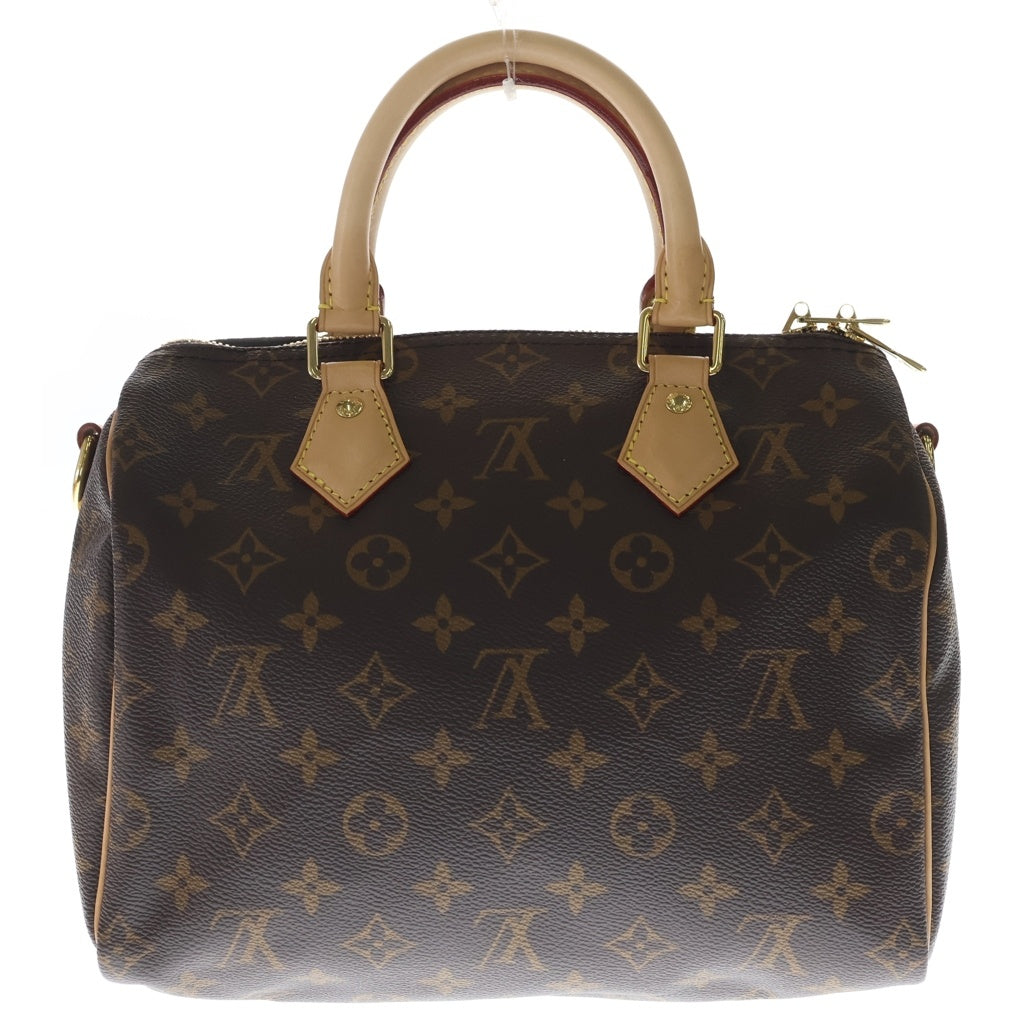 LOUIS VUITTON(ルイヴィトン) モノグラム スピーディ・バンドリエール25 PVC レザー 2WAY ハンドバッグ ショルダーバッグ ボストンバッグ M41113 ICタイプ ブラウン レディース