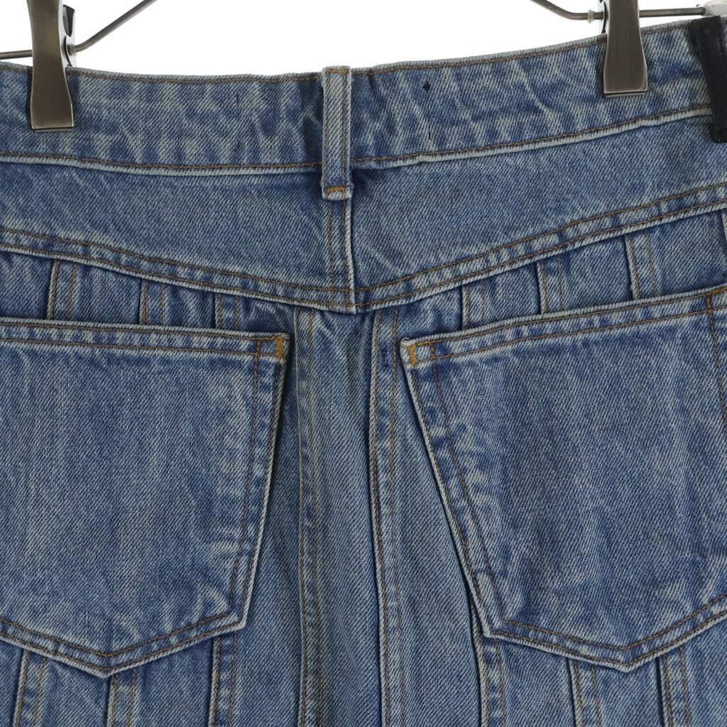 ALEXANDER WANG(アレキサンダーワン) デニムロングスカート インディゴブルー #26 レディース