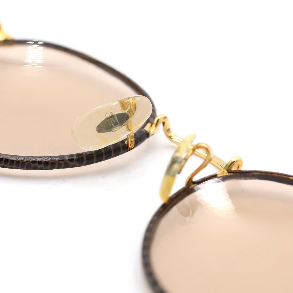 Ray Ban(レイバン) ラウンドメタル サングラス アイウェア カラーレンズ ブラウン/ゴールド RB3447
