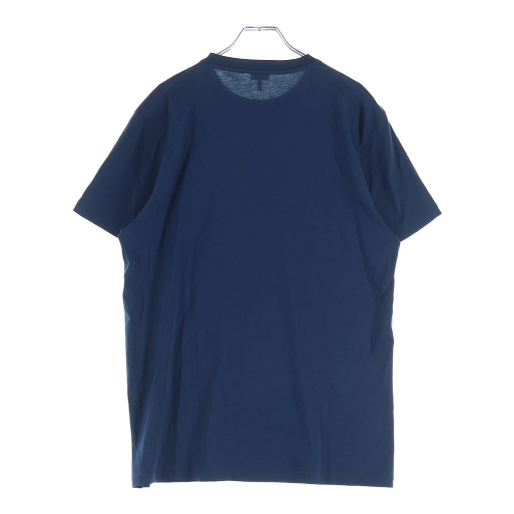 LOEWE(ロエベ) フロントロゴ刺繍 コットン半袖Tシャツ カットソー ネイビー H526Y22J26
