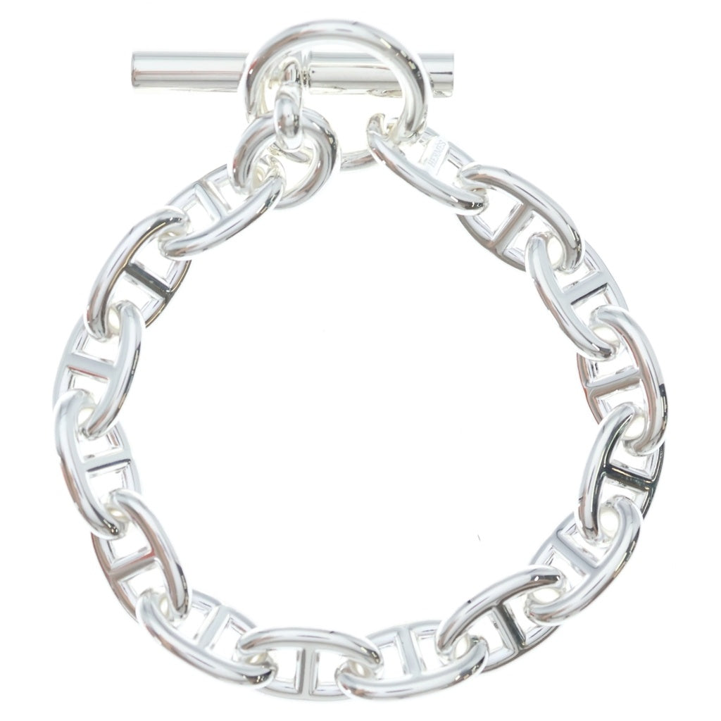 HERMES(エルメス) シェーヌダンクルMM ブレスレット チェーン シルバー Ag925 15コマ