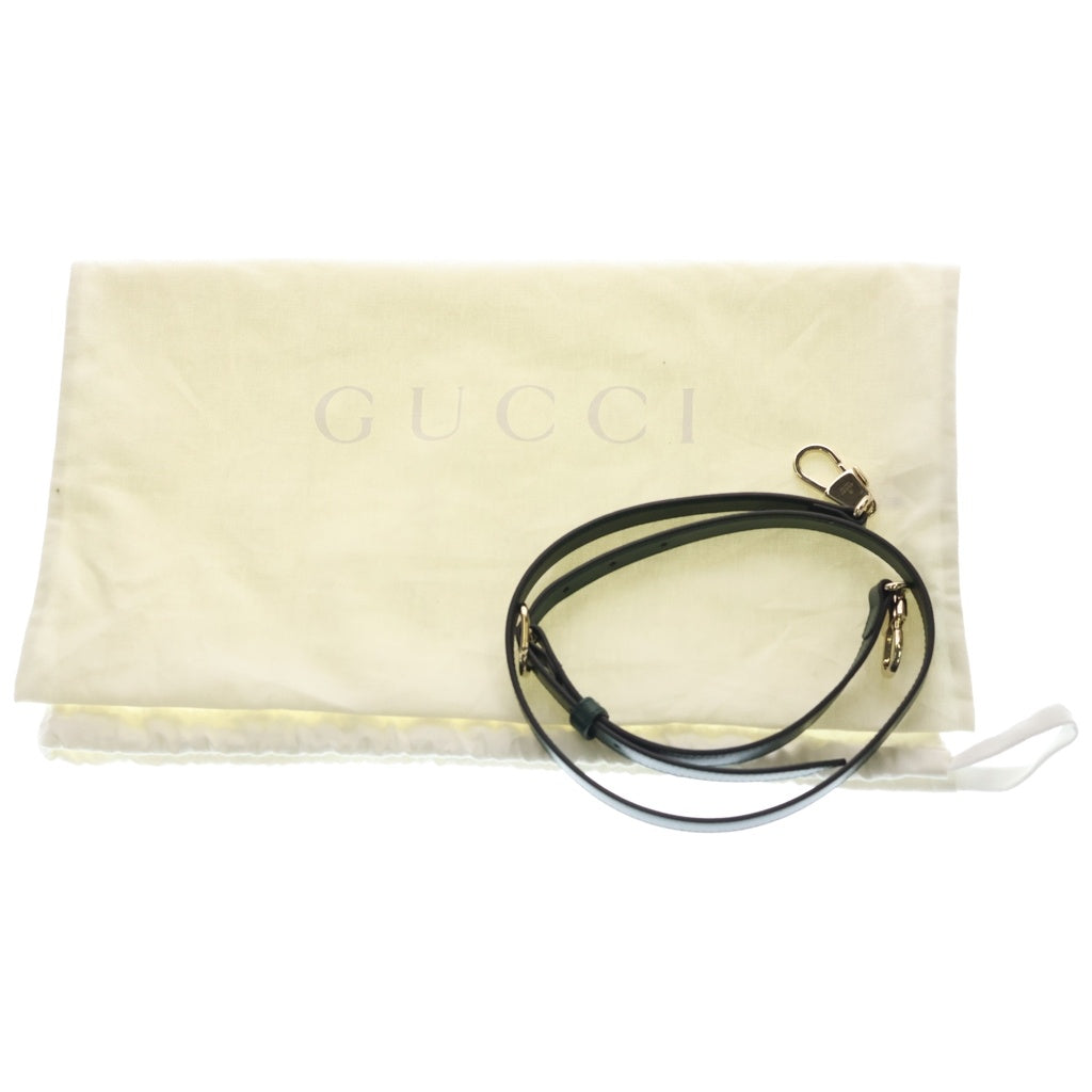 GUCCI(グッチ) ダイアナ 2wayバック ミディアム バンブー レザー グリーン 853226 レディース